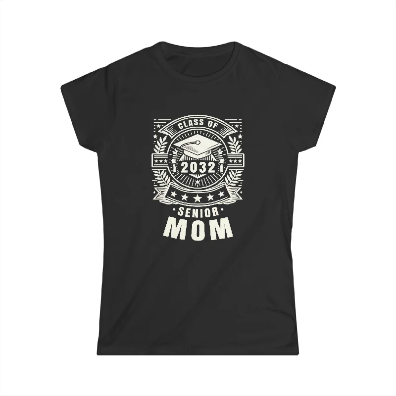 Senior 2032 Class of 2032 for College High School Senior Mom Womens Shirts Real Fur Shearling Chenille Senior 2032 Class of 2032 for College High School Senior Mom Womens Shirts Real Fur Shearling Chenille