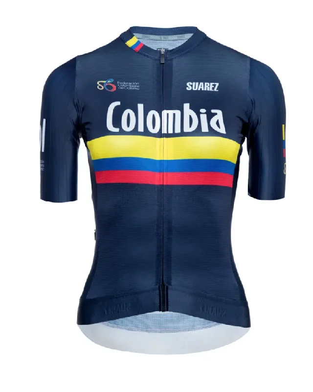 2024 Colombian Federation Womens Performance Short Sleeve Jersey by Suarez Cotton Jersey Tee