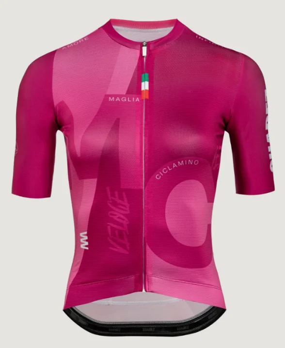 2024 Giro d'Italia Ciclamino Womens Avant Cycling Jersey by Suarez High-End Jersey Tee