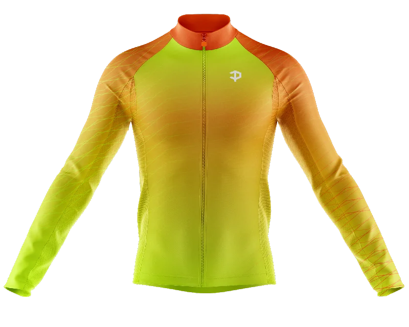 Aero V3 Long Sleeve Cycling Jersey Chic Jersey Tee