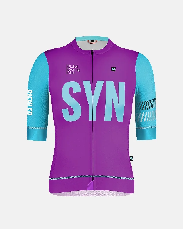 Women's Syndicate Aero Jersey - Fresh Violet Scoop Neck Jersey Top