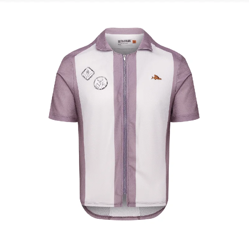 Café du Cycliste Unisex Claudine Jersey Silk Jersey Blouse