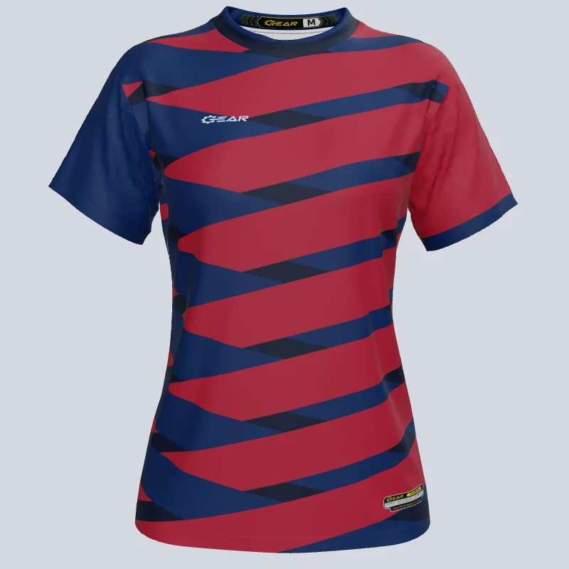 Custom Team Ladies Cross Jersey Boutique Jersey Tee