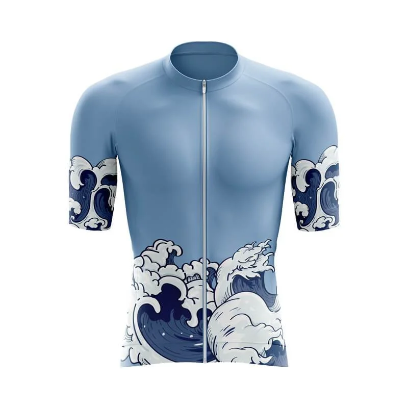 Elemental Water (Blue) Aero Jerseys Solid Color Jersey Shirt