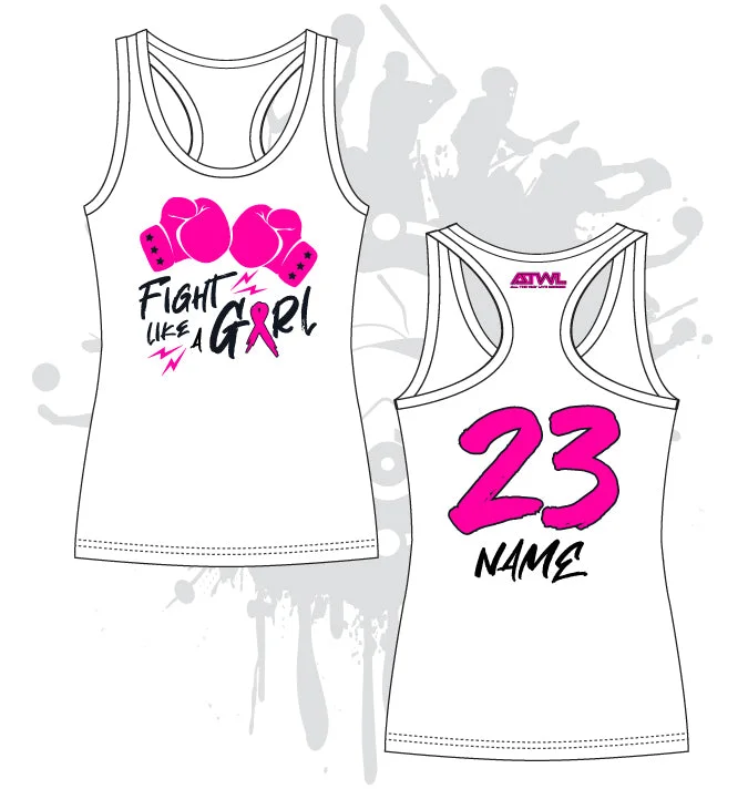 Fight Like a Girl Women's Sub Dye Jersey Bronze Jersey Tee