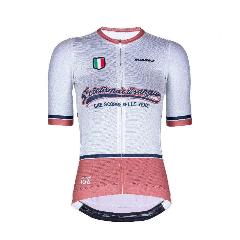 2023 Giro d'Italia Storia Womens Avant Short Sleeve Jersey by Suarez Turtle Neck Jersey Shirt
