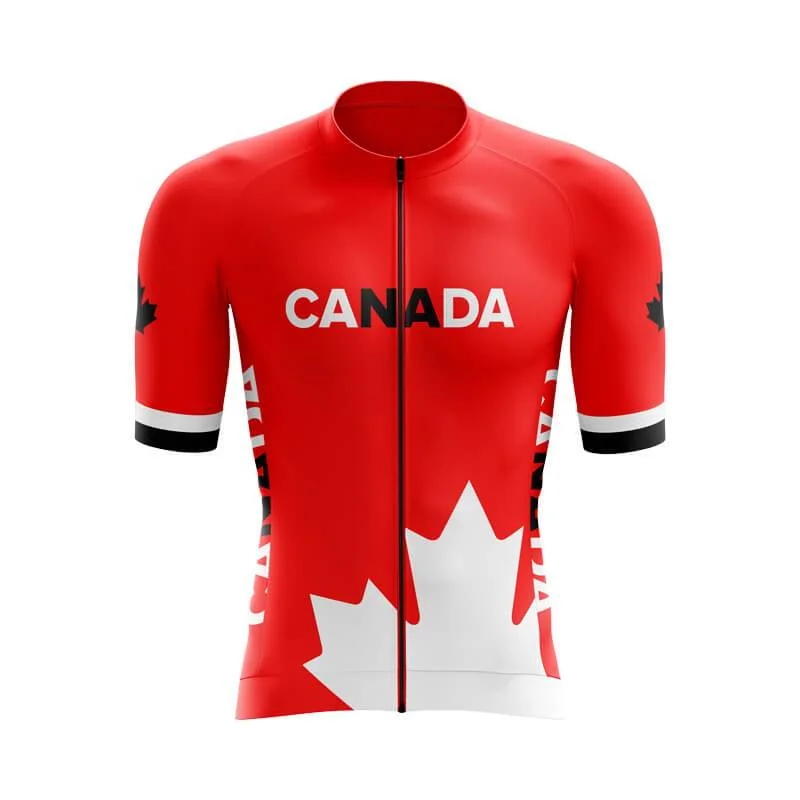 Invert Team Canada Aero Jerseys (Red) Eco-Friendly Jersey Tee