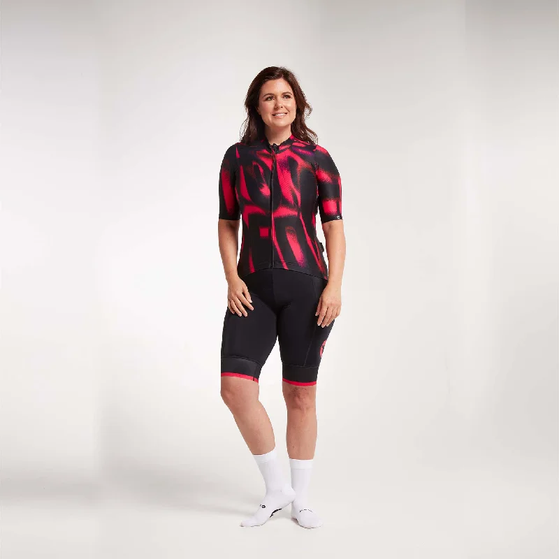 Women's Lost Riders Club Essential Team Jersey - Pink MR Gold Jersey Tee