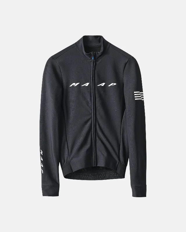 Women's Evade Pro Base LS Jersey 2.0 - Black High-End Jersey Tee
