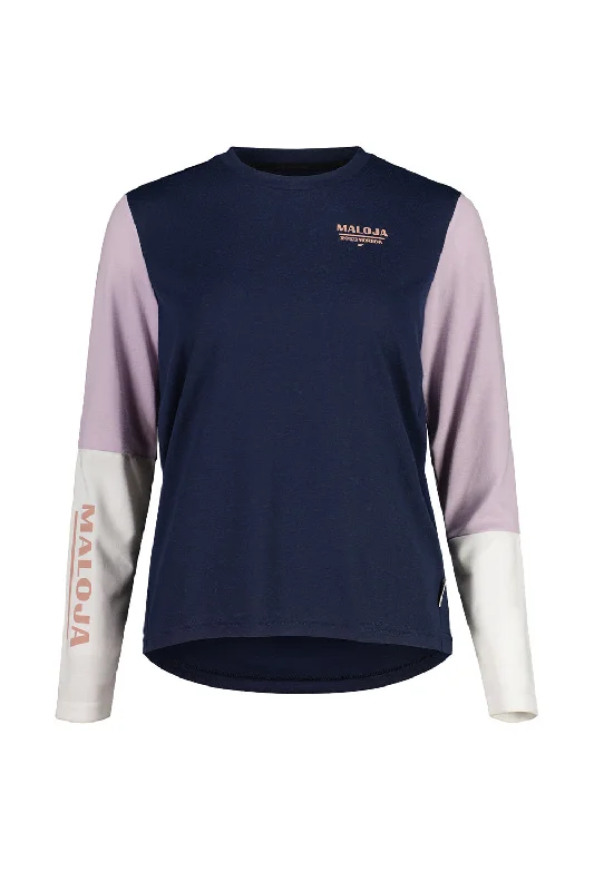 Maloja TURNERKAMPM. Women's MTB Jersey Solid Color Jersey Shirt
