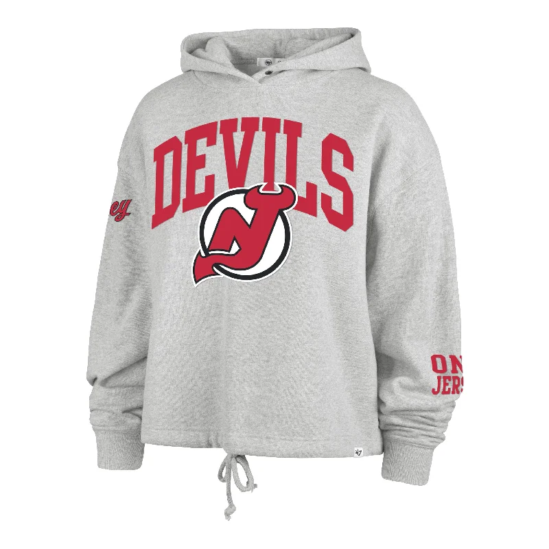 NEW JERSEY DEVILS HIGH HOPES '47 VENICE HOOD WOMENS Burgundy Jersey Tee