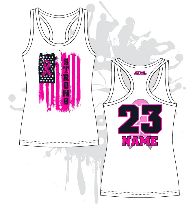 Pink Flag Women's Sub Dye Jersey Pure White Jersey Tee