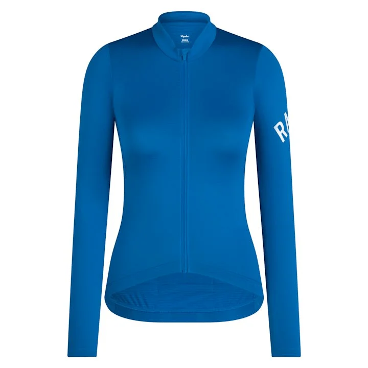 Rapha Women's Pro Team Long Sleeve Midweight Jersey Off Shoulder Jersey Top