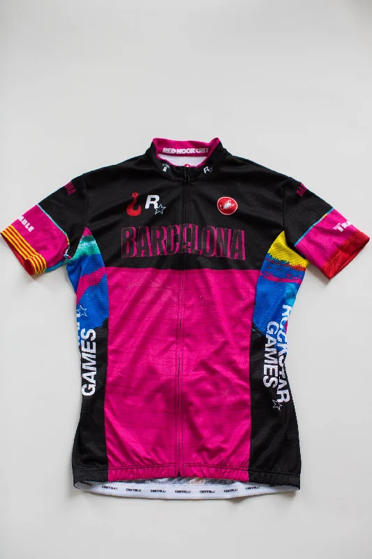 Barcelona No.3 - Castelli Women's Short Sleeve Jersey Modern Jersey Tee