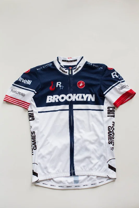 Brooklyn No.7 - Castelli Short Sleeve Women's Jersey Silver Jersey Tee