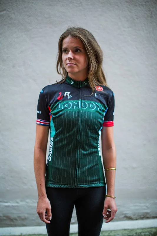 London No.1 - Castelli Women's Short Sleeve Jersey Maximalist Jersey Tee