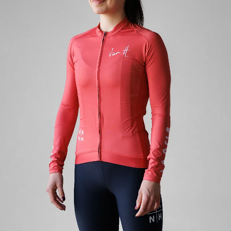 Rosso Long Sleeve Jersey Dark Color Jersey Shirt