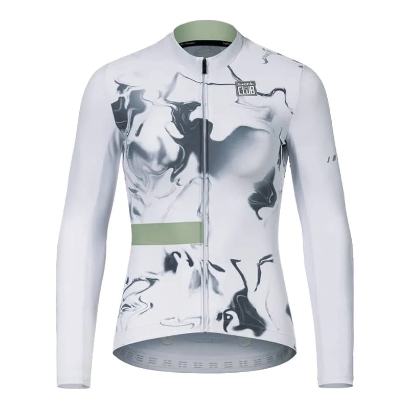 Santic Grice Women's Winter Fleece Jersey Fashion Jersey Blouse