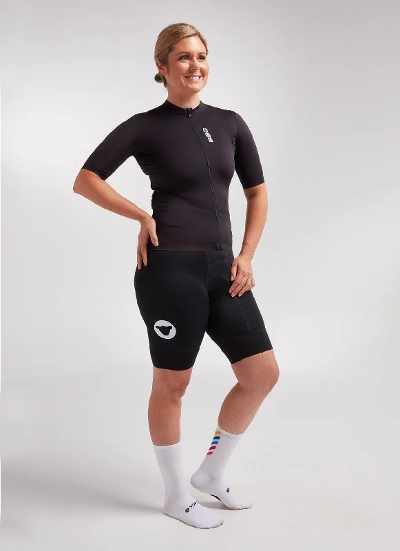 Women's LuxLite WMN Jersey - Black Stealth Exclusive Jersey Tee