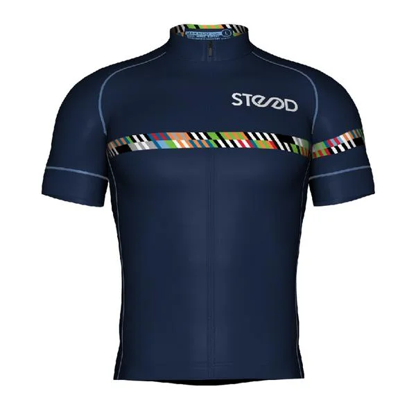 Steed Cycles Training Kit - Short Sleeve Tour Jersey Women's Patterned Jersey Tee