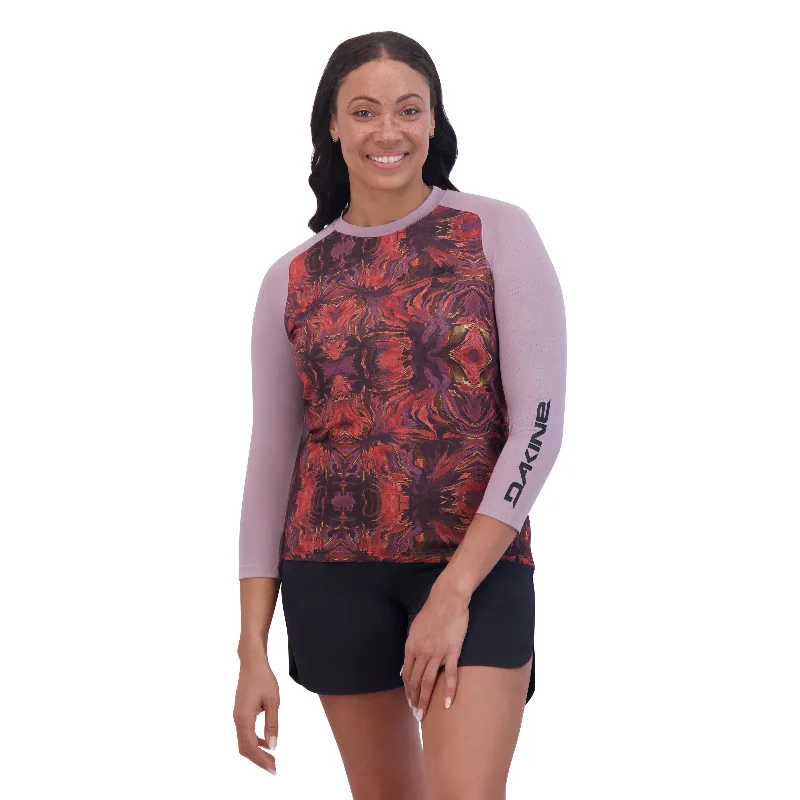 Syncline 3/4 Jersey Women's - Day Tripping / Quail Pastel Jersey Tee
