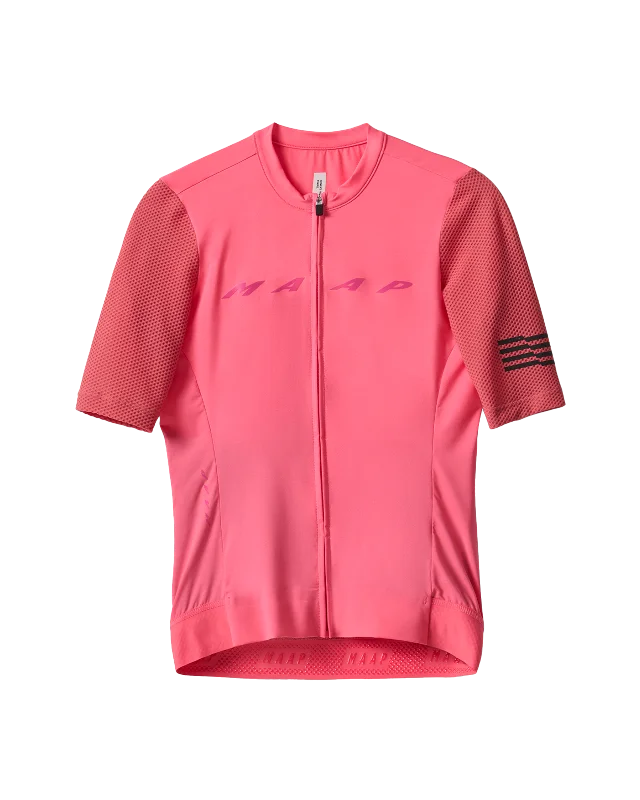 Women's Evade Pro Base Jersey 2.0 - Epik Pink Floral Jersey Blouse
