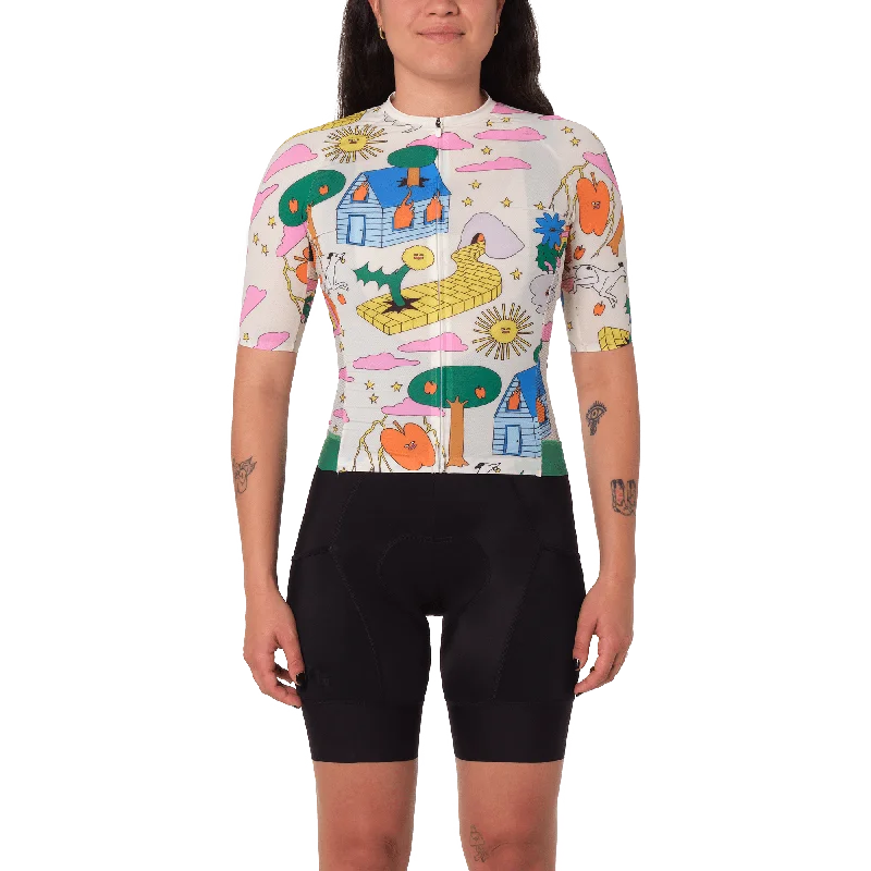 Women's Jersey | PODIUM Pony Jet Black Jersey Tee