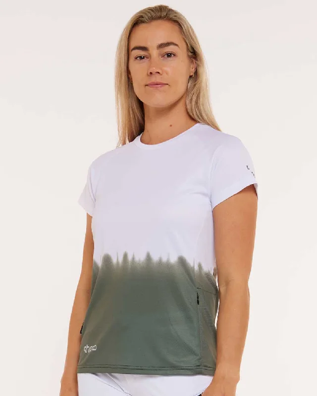 Womens Short Sleeve Jersey | Ombre Sophisticated Jersey Tee