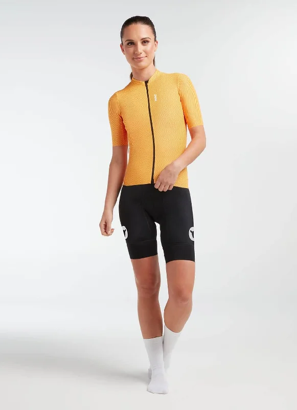 Women's WMN LuxLite Jersey - Yellow Wave Spring Jersey Blouse